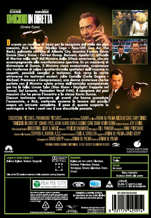 Omicidio In Diretta - Dvd