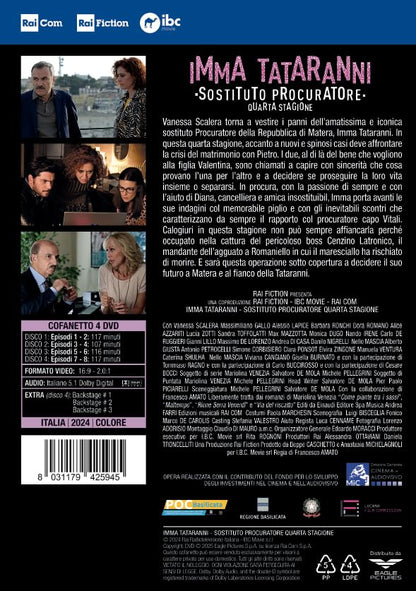 Imma Tataranni - Sostituto Procuratore - Quarta Stagione - (4 Dvd