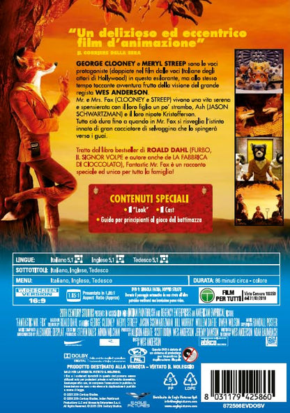 Fantastic Mr. Fox - (Italian Import)