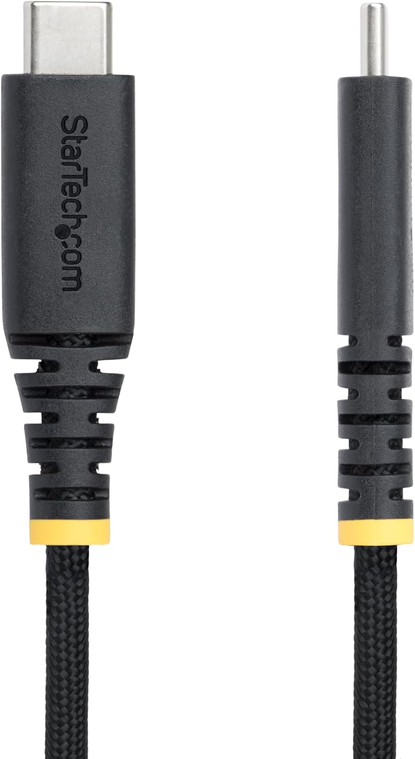 StarTech.com Cable Cargador USB-C de 2m - Cable USB Tipo C de Carga EPR de 240W (5A) - Cable USB 2.0 - USB-IF