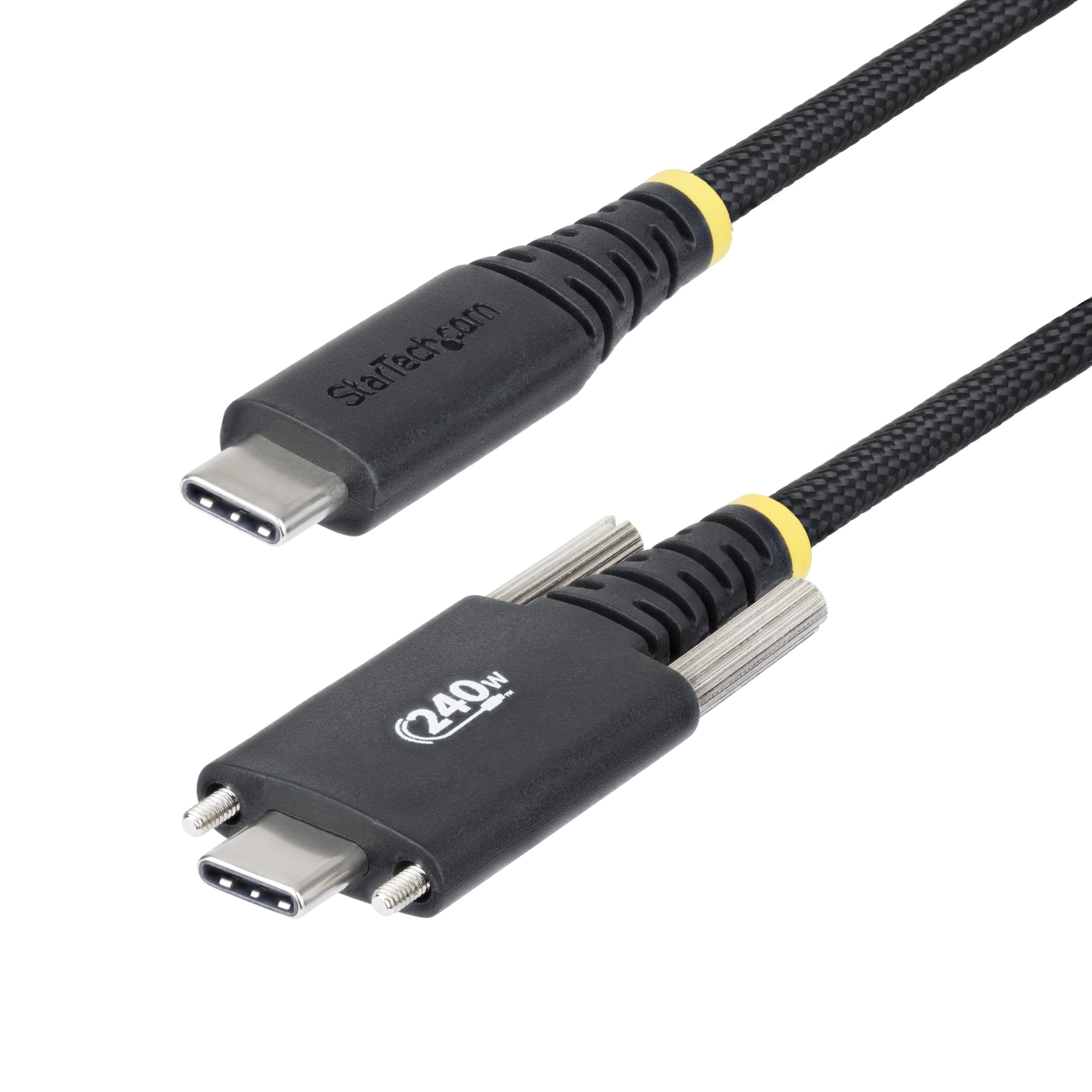 StarTech.com Cable Cargador USB-C de 2m - Cable USB Tipo C de Carga EPR de 240W (5A) - Cable USB 2.0 - USB-IF