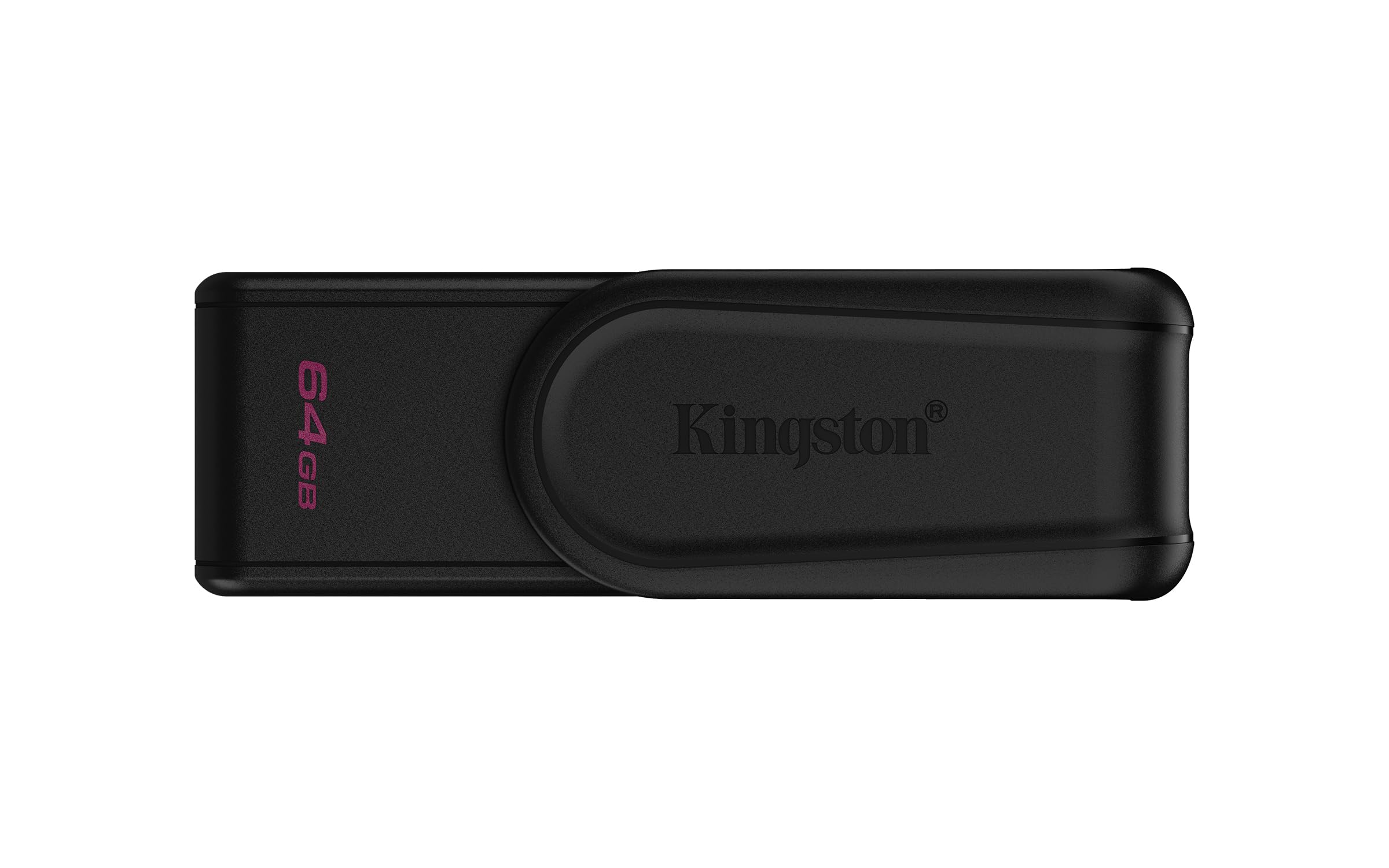 Kingston DataTraveler Exodia S Drive Flash USB - 64GB - USB 3.2 Gen 1 - USB Type A - Nero/Nero - DTXS/