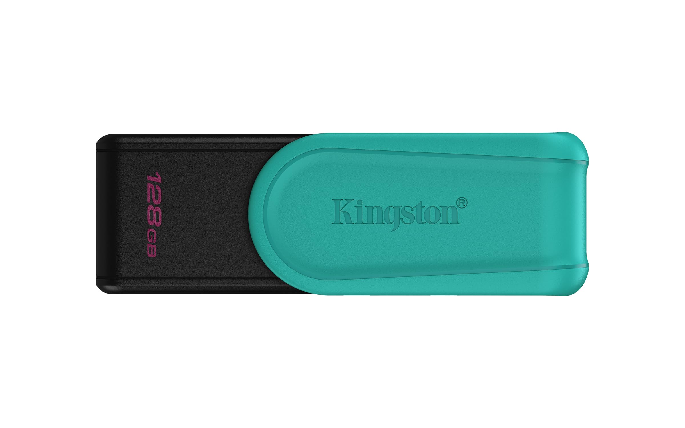 Kingston DataTraveler Exodia S Drive Flash USB - 128GB - USB 3.2 Gen 1 - USB Type A - Nero/Turchese - DTXS/