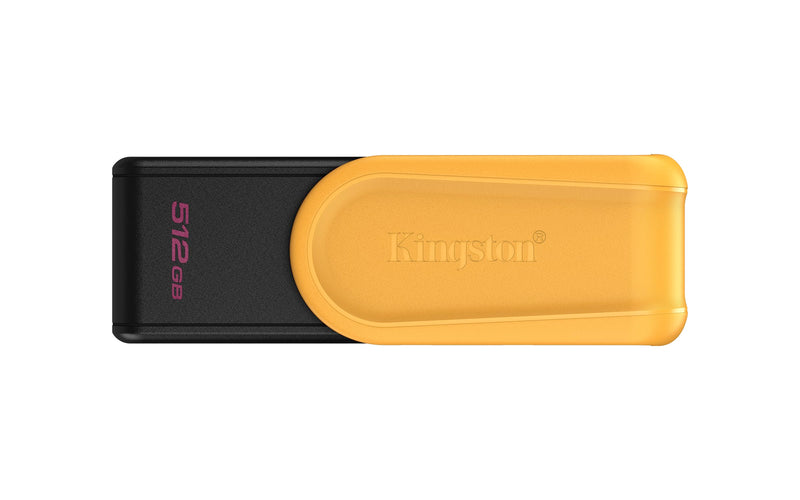 Kingston DataTraveler Exodia S Drive Flash USB - 512GB - USB 3.2 Gen 1 - USB Type A - Nero/Giallo - DTXS/