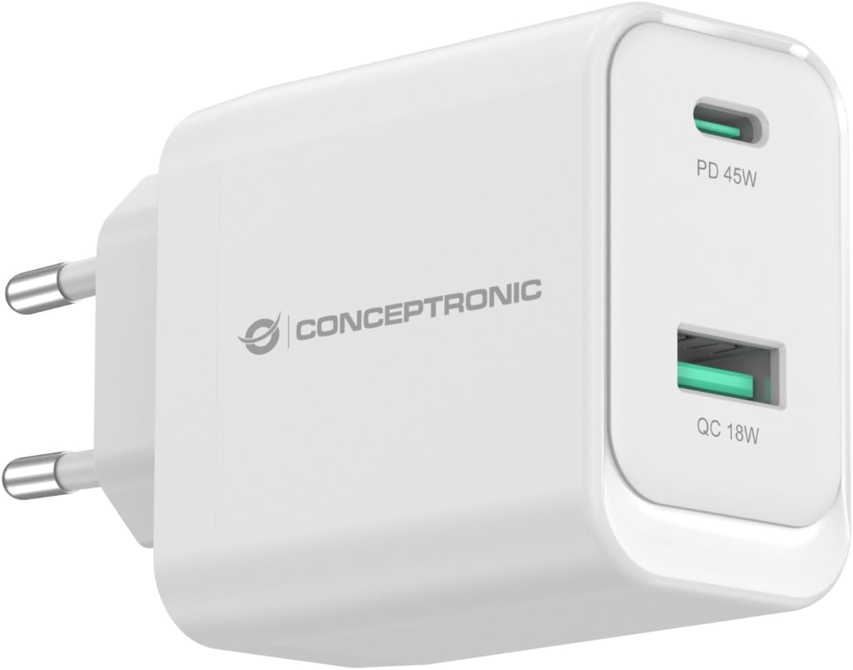 2-PORT 45W GAN USB PD CHARGER