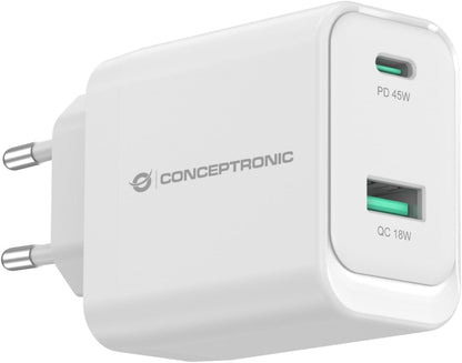 2-PORT 45W GAN USB PD CHARGER