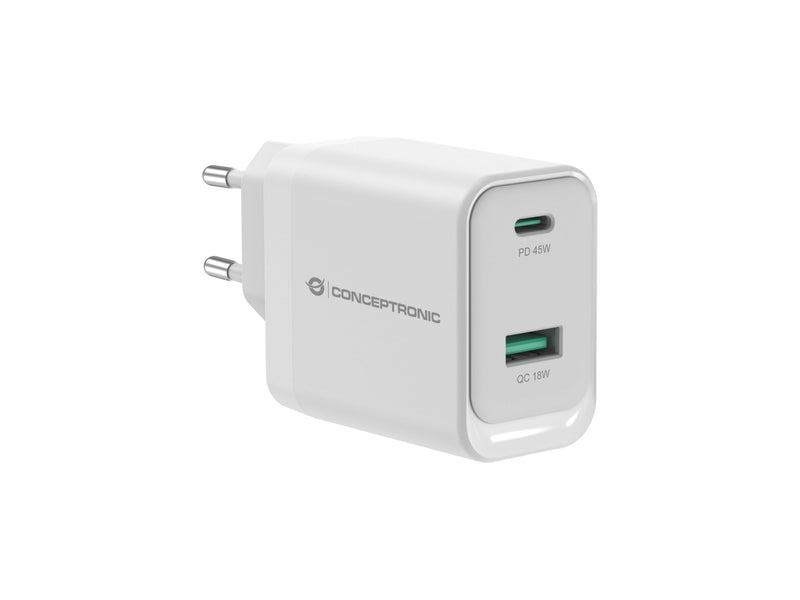 2-PORT 45W GAN USB PD CHARGER