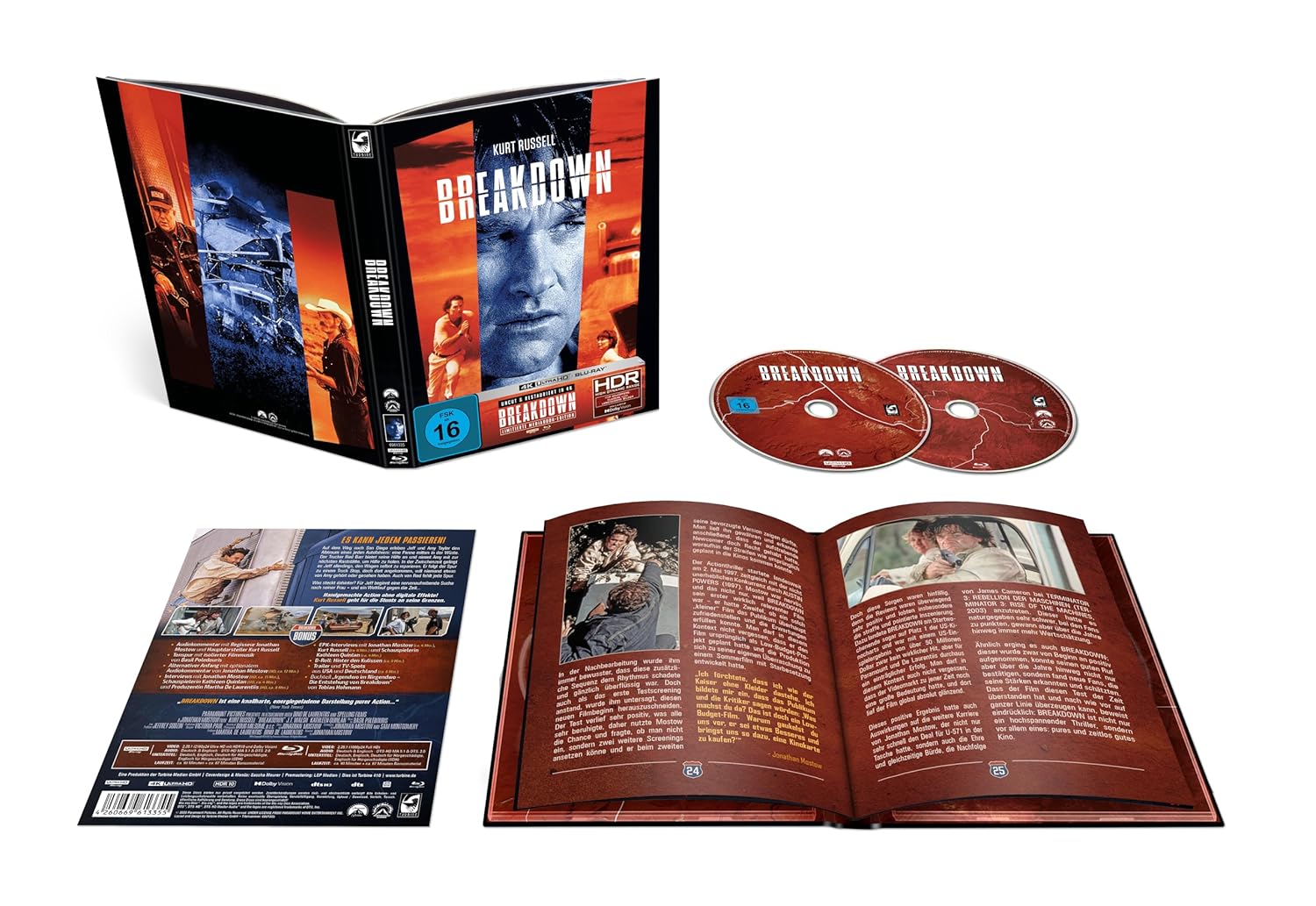 Breakdown - 2-Disc Mediabook - Cover A (4K Ultra HD + Blu-ray