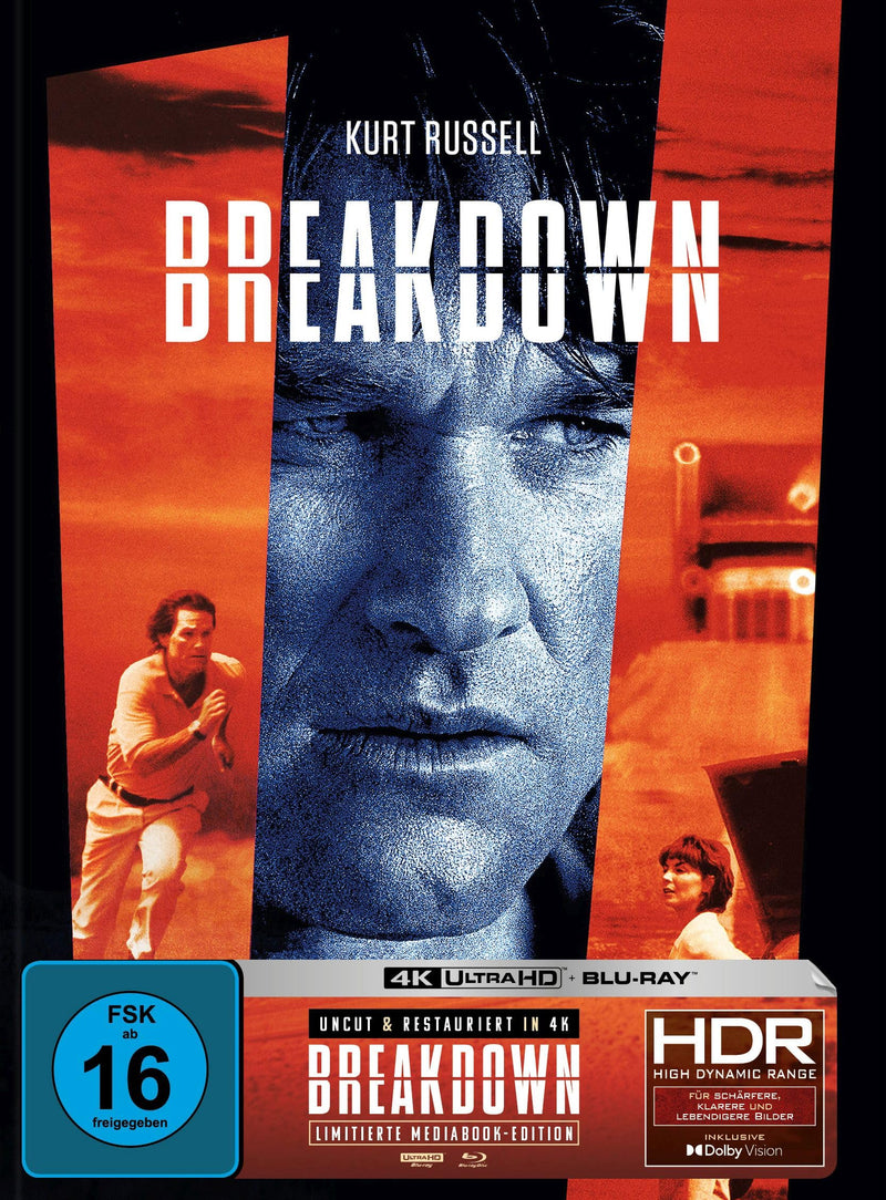 Breakdown - 2-Disc Mediabook - Cover A (4K Ultra HD + Blu-ray