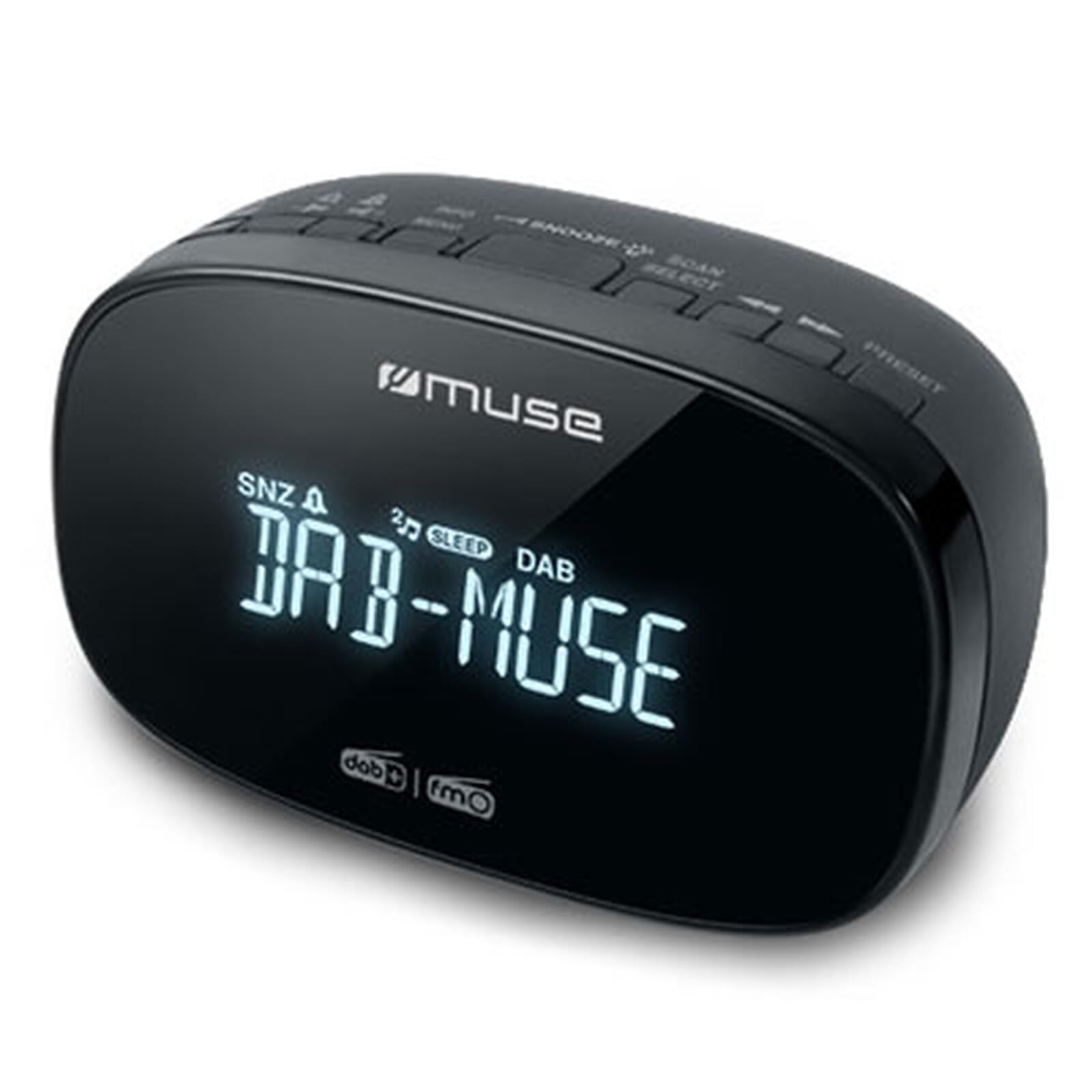 Muse: Dab+ Alarm Clock Radio With Big Lcd Screen