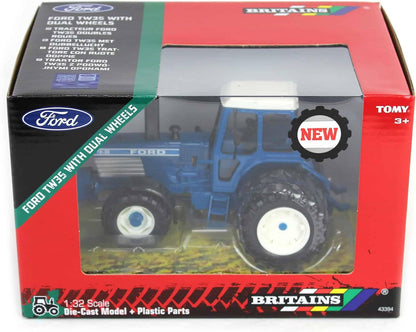 ERTL Britians 1/32 Ford TW-35 Tractor with Cab & Rear Dual Wheels 43394