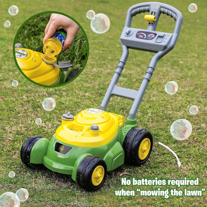 John Deere Bubble Mower, Green, Yellow