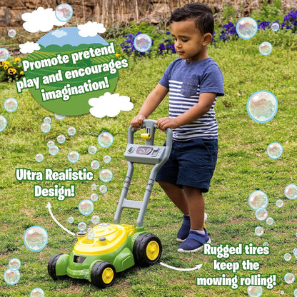 John Deere Bubble Mower, Green, Yellow
