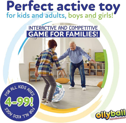 Ollyball, Disney Stitch, The Ultimate Indoor Play Ball for Kids and Parents, Colourable Ball, Suitable for Indoor and Outdoor Play