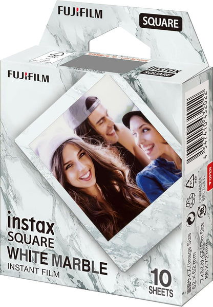 instax Fujifilm SQUARE folie wit marmer (1X10