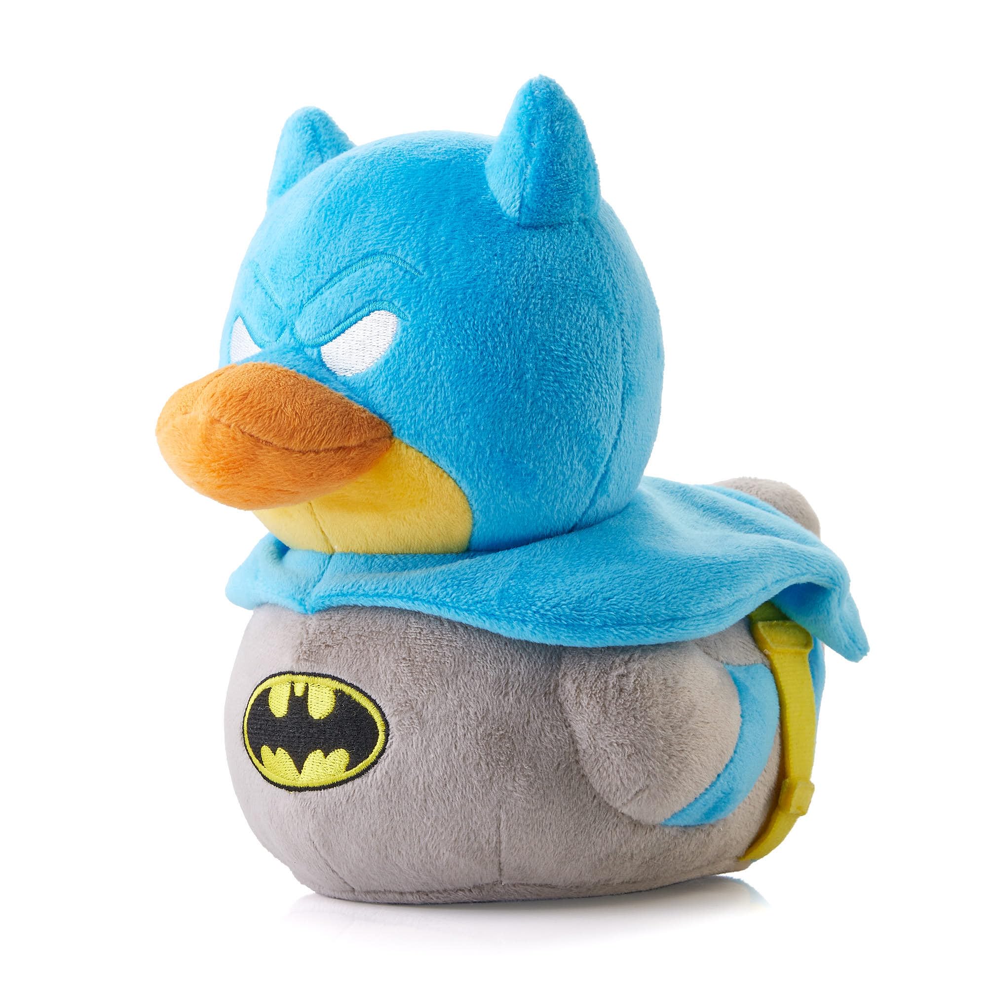 TUBBZ Plüsch: DC Comics – Batman Cosplay Quietscheente, weiches Plüsch-Sammeltier