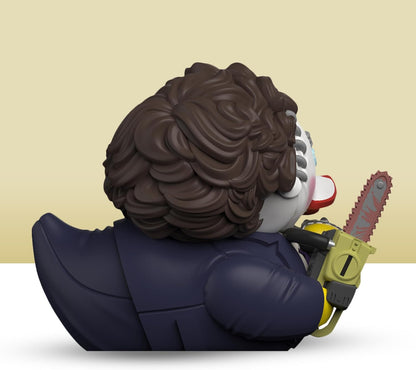 TUBBZ Erstausgabe: Blutgericht in Texas - Hübsche Frau Leatherface als Cosplaying-Gummiente Vinylfigur