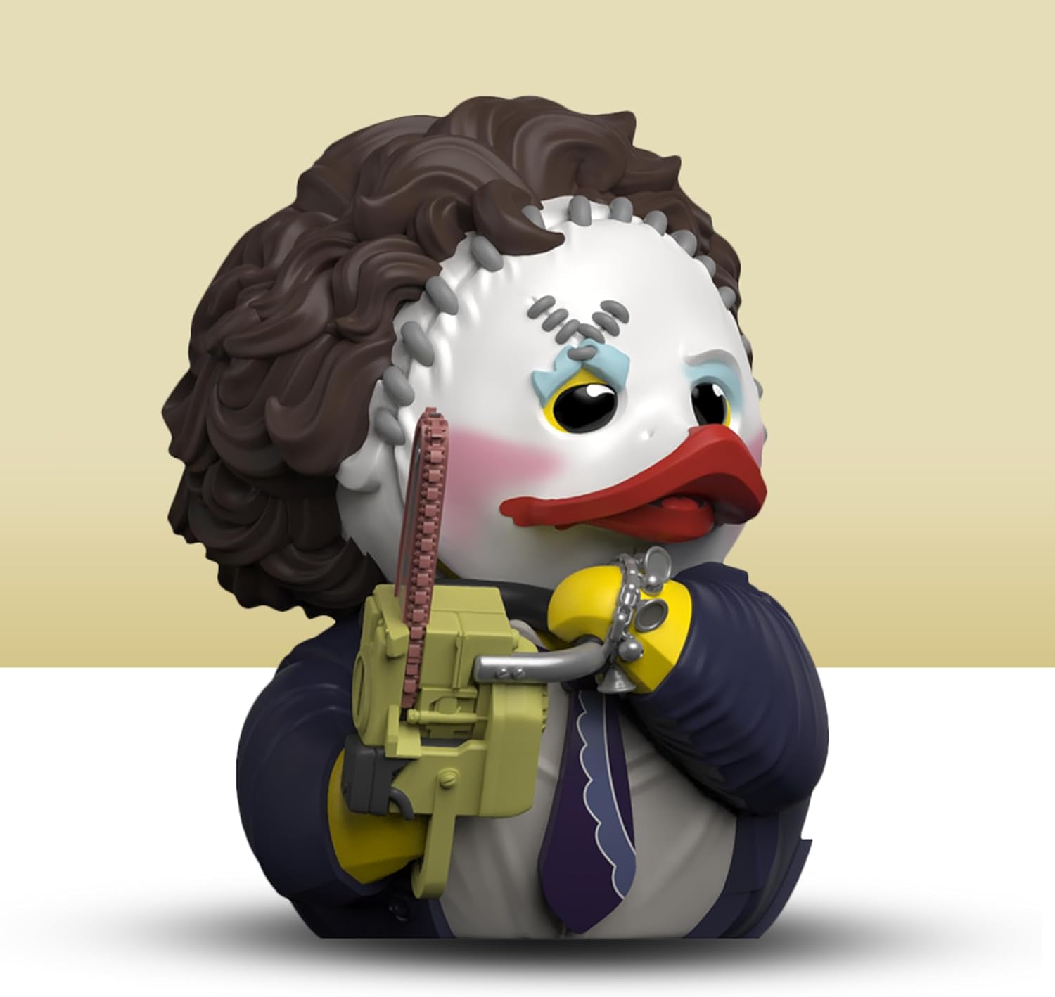 TUBBZ Erstausgabe: Blutgericht in Texas - Hübsche Frau Leatherface als Cosplaying-Gummiente Vinylfigur