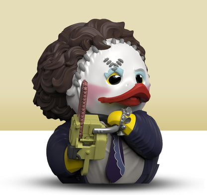 TUBBZ Erstausgabe: Blutgericht in Texas - Hübsche Frau Leatherface als Cosplaying-Gummiente Vinylfigur