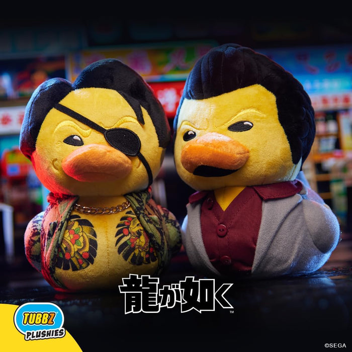 TUBBZ Pluche: Yakuza - Kazuma Kiryu Cosplaying rubberen eend zacht pluche verzamelspeelgoed