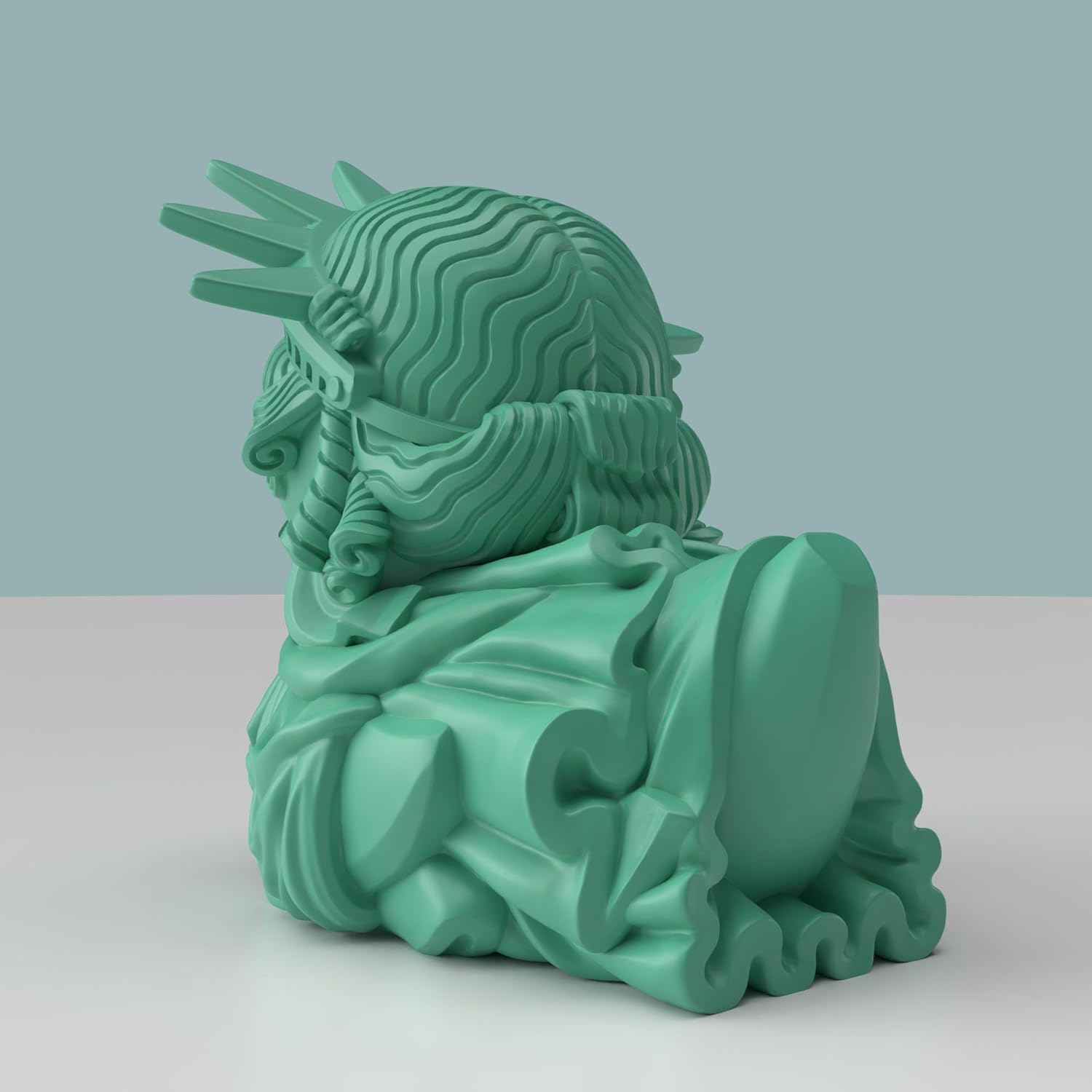 TUBBZ Mini: Amerika - Freiheitsstatue als Cosplay-Gummiente Vinyl-Figur