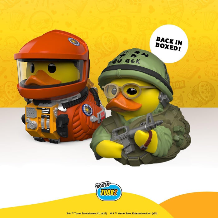 TUBBZ Box-Ausgabe: Kubrick Full Metal Jacket - SGT J.T. Davis als Cosplaying-Gummiente Vinylfigur