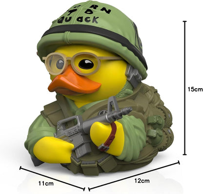 TUBBZ Box-Ausgabe: Kubrick Full Metal Jacket - SGT J.T. Davis als Cosplaying-Gummiente Vinylfigur