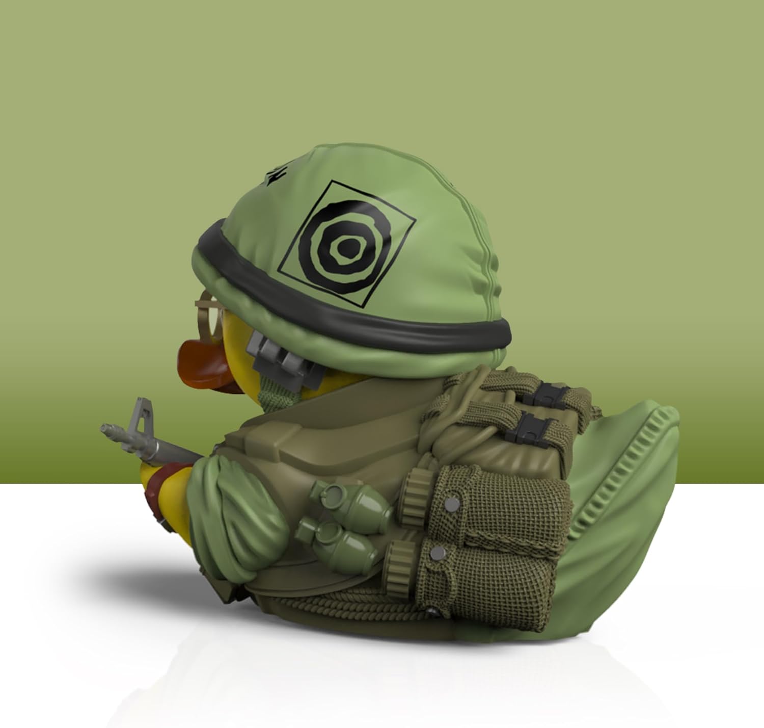 TUBBZ Box-Ausgabe: Kubrick Full Metal Jacket - SGT J.T. Davis als Cosplaying-Gummiente Vinylfigur