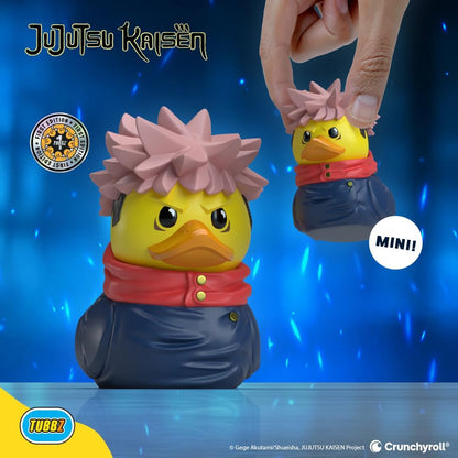 TUBBZ Mini: Jujutsu Kaisen - Yuji Itadori Cosplaying Rubber Duck Vinyl Figure