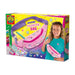SES Creative 14774 Galaxy Fashion Fanny Pack - Personaliseer je eigen trendy roze heuptas met kleurrijke markers, stickers en sterkralen