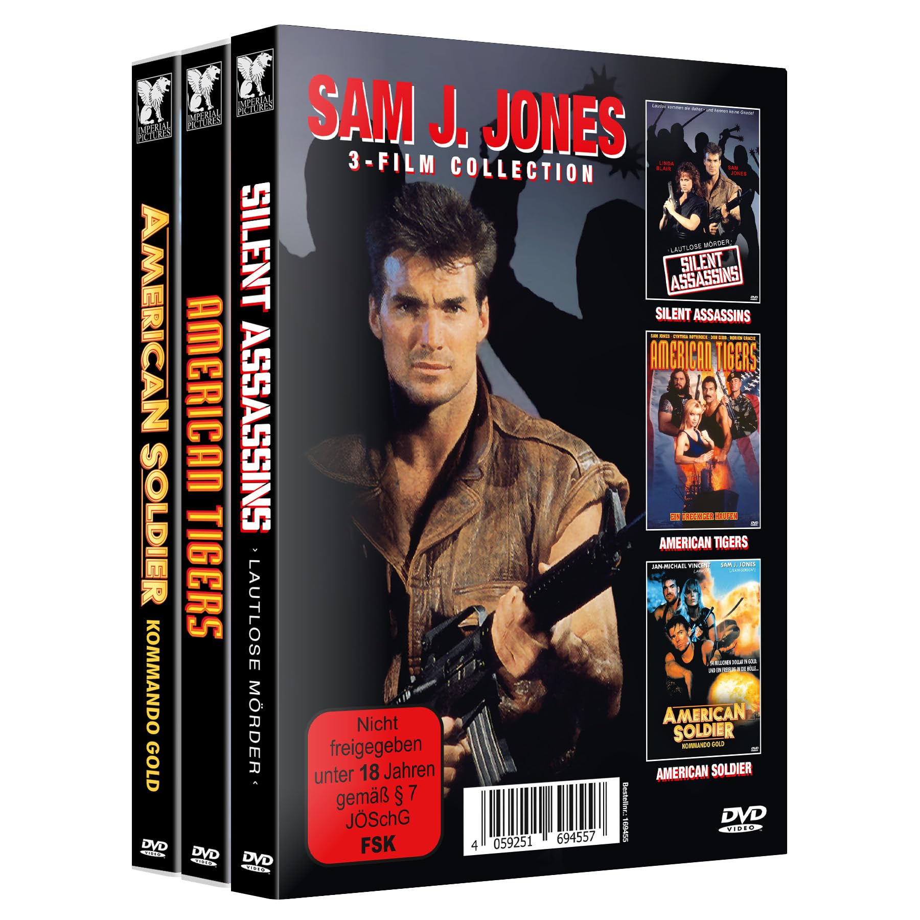 SAM J. JONES 3-FILM COLLECTION BUNDLE-PACK