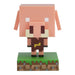 Paladone Minecraft Piglin Mini Icon Light, Officially Licensed LED Lamp for Kids Bedrooms, Gaming Rooms and Home Decor, Battery Powered Collectible