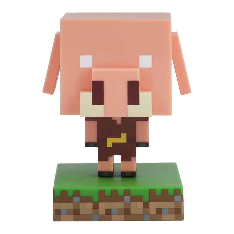 Paladone Minecraft Piglin Mini Icon Light, Officially Licensed LED Lamp for Kids Bedrooms, Gaming Rooms and Home Decor, Battery Powered Collectible
