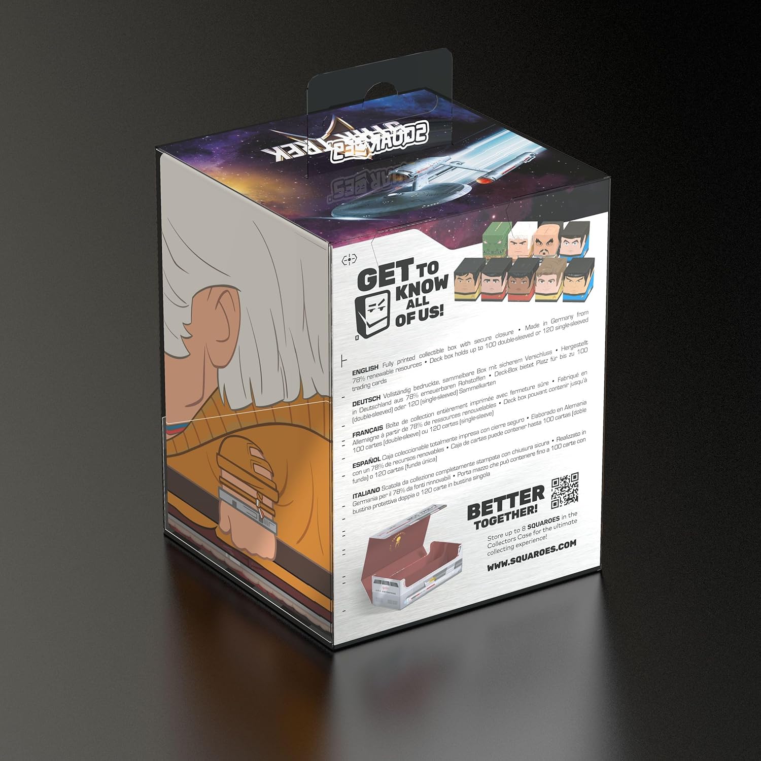 Squaroes: Boulder 100+ - Star Trek: The Original Series - St017 - Khan