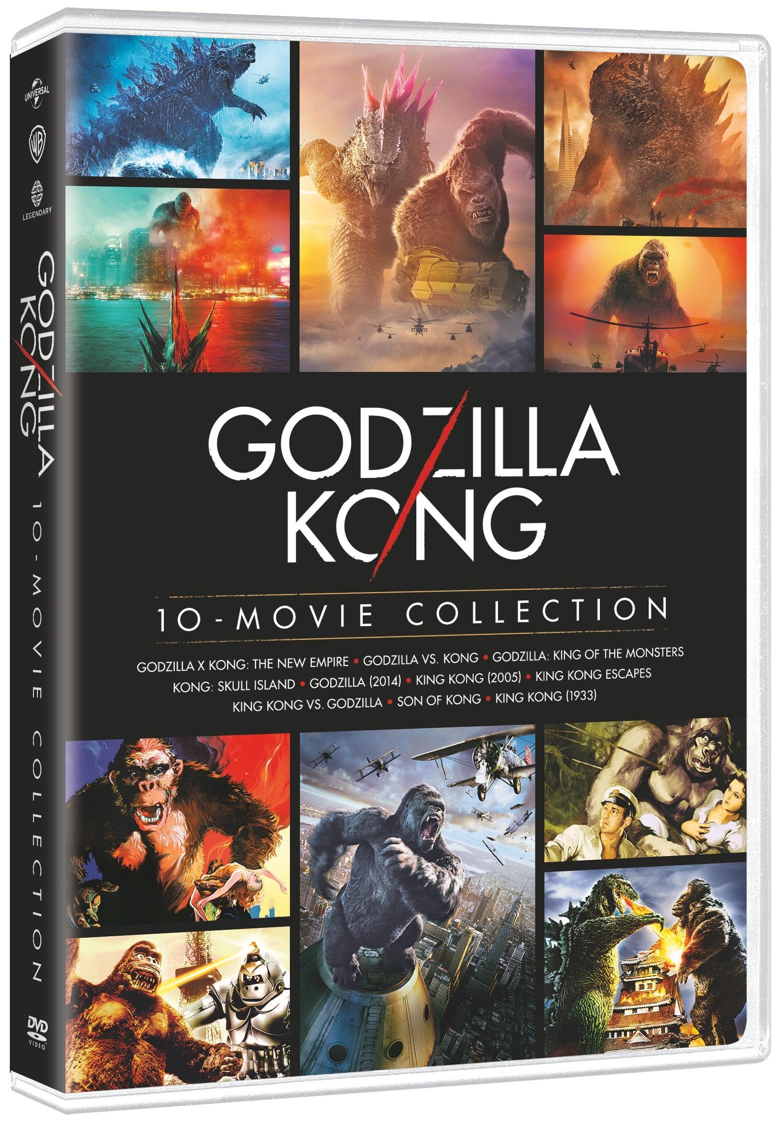 Godzilla/Kong 10-Film Cinematic Anthology (DVD