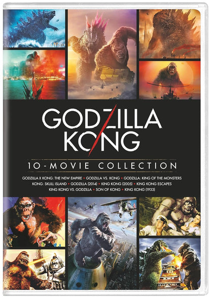Godzilla/Kong 10-Film Cinematic Anthology (DVD