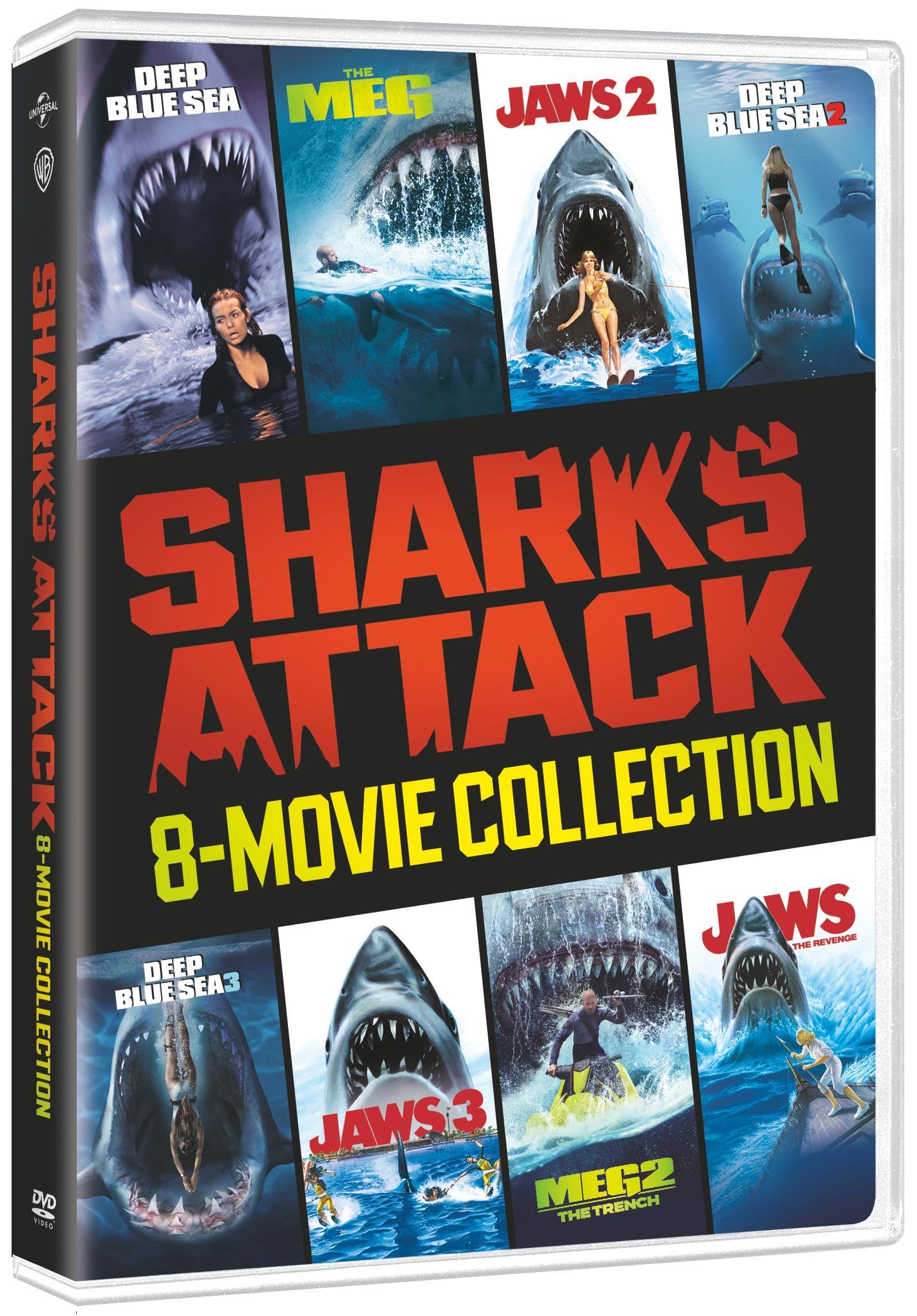 Sharks Attack 8-Film Collection (DVD