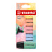 STABILO - Markeerstift - BOSS MINI Pastel - Premium highlighter - Etui met 5 kleuren