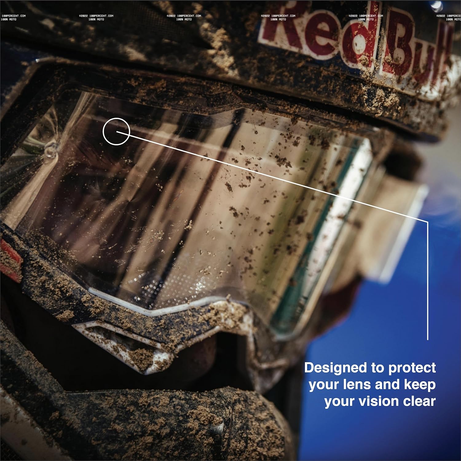 100% Armega Goggle Laminated Tear-Offs