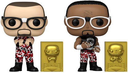 Funko WWE: Hall of Fame - Dudley Boyz Red Camo Pop! 2-Piecs RS