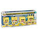 Funko Pop! Spongebob Squarepants - Spongebob Squarepants Glow in The Dark Pop! Vinyl 4-Pack