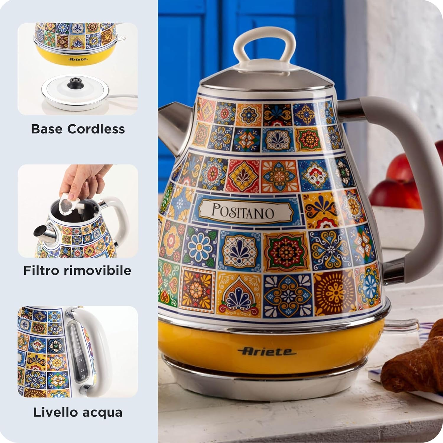 Kettle Ariete 2869/0P Metal 2000 W 1,7 L