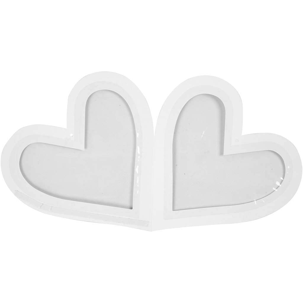 Herzrahmen Gr??E 18X18 Cm 230 G 16 Stck. Wei