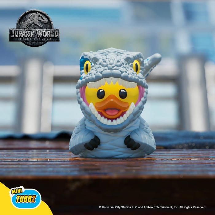 TUBBZ Mini: Jurassic Park - Beta Figura Mini Coleccionable de Pato de Goma Disfrazado