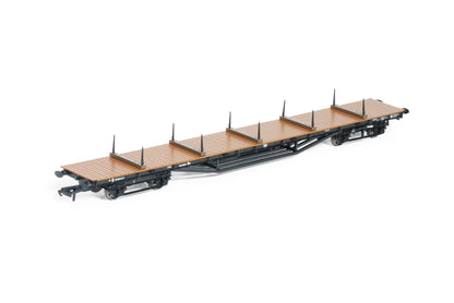 Hornby Wagons - R60203 BR, YMO 'Salmon' Bogie Wagon - Era 6 Train Toy, 00 Gauge Wagons & Freight for Train Set, Models for Adults - 1:76 Scale Model Gift