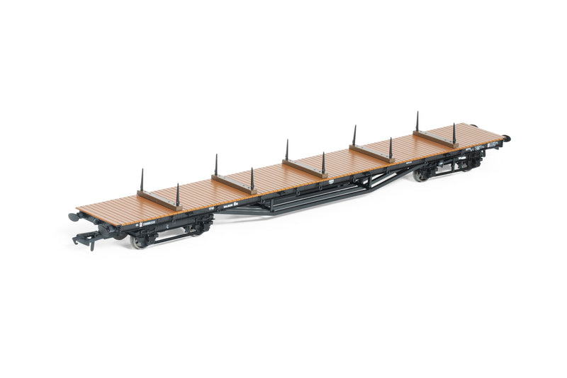 Hornby Wagons - R60203 BR, YMO 'Salmon' Bogie Wagon - Era 6 Train Toy, 00 Gauge Wagons & Freight for Train Set, Models for Adults - 1:76 Scale Model Gift