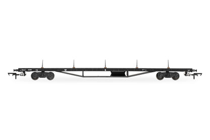 Hornby R60205 BR YMO Salmon Bogie Bolster Wagon - Era 7 Freight Wagons Wagons & Wagon Packs