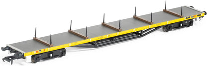 Hornby Wagons - R60206 BR, YMA 'Salmon' Bogie Wagon - Era 8 Train Toy, 00 Gauge Wagons & Freight for Train Set, Models for Adults - 1:76 Scale Model Gift