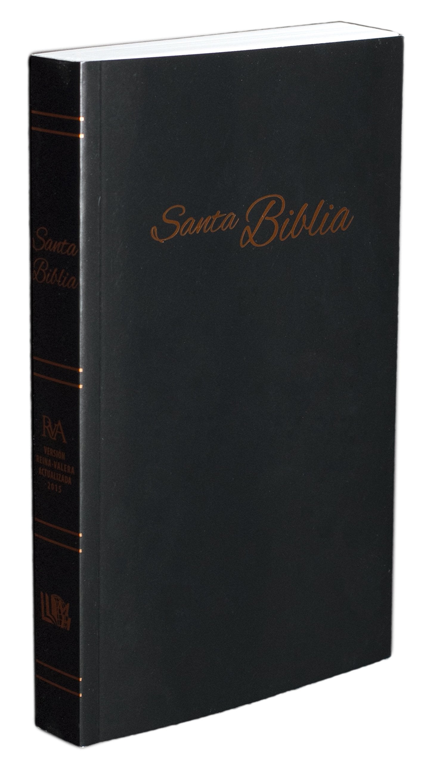 Biblia RVA-2015 Negra tapa blanda