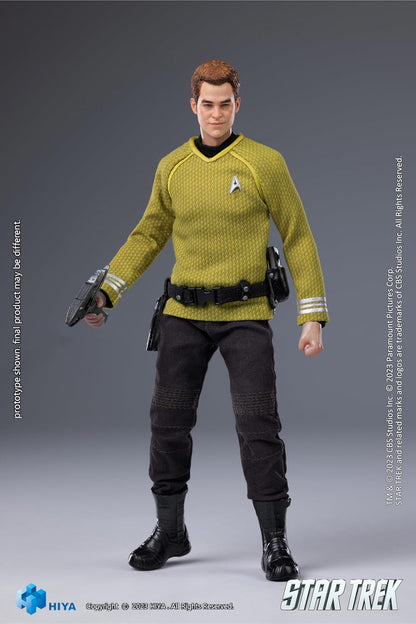 Hiya Toys Star Trek (2009): James T. Kirk Exquisite Super Series Previews Exclusive 1:12 Scale Action Figure